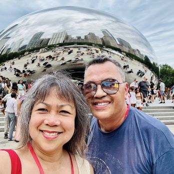 Cloud Gate - 07.04.25 finally made it to Chicago's iconic sculpture located in Millennium Park in downtown Chicago - Public Art Near Me - Chicago, Illinois