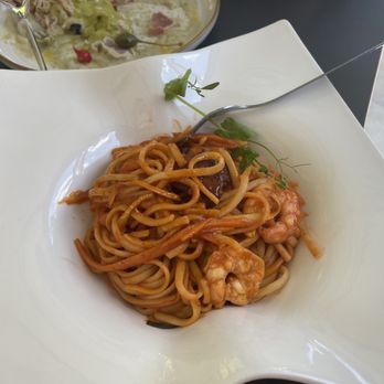 Brasserie Des Eclusiers - Tagliatelles sauce piquante - Restaurants Near Me - Henridorff, 57