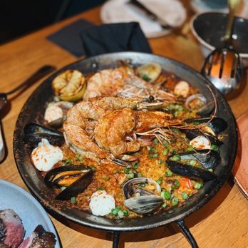 Vaca - Paella de Mariscos - Tapas/Small Plates Near Me - Costa Mesa, California