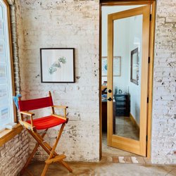 Pat Collado - Collado Real Estate - Pat's office. Prints are throughout and created by Pat's mom!