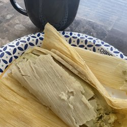 Zacatecas Market - Chicken tamal
