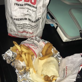 Crispy Chicken Honey Mustard Wrap Cookout