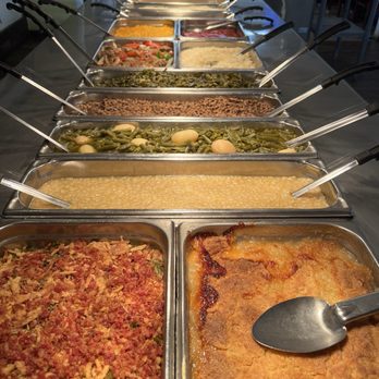 Tim's Country Cookin - Buffet with various sides. Everything tasted great. - Buffets Near Me - Griffin, Georgia