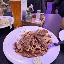 Grill zum Griechen - Lammfilet und Gyros