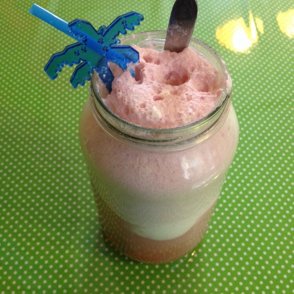 Two-Bit Villains - Raspberry soda float - American Near Me - Adelaide, SA Two-Bit Villains - Raspberry soda float - American Near Me - Adelaide, SA