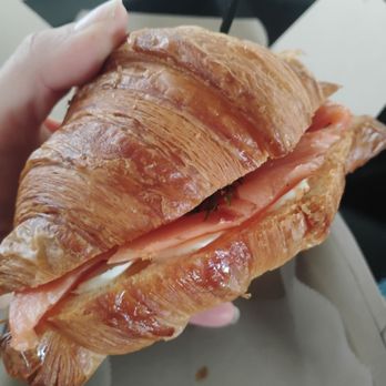 Cakes By Katya - Locks with fresh dill and cream cheese on a flaky croissant - Custom Cakes Near Me - North Tonawanda, New York