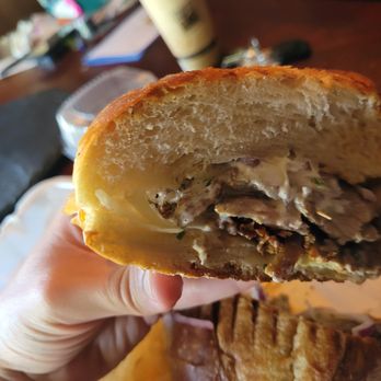 Toby’s - Cross-section of butifarra - Coffee & Tea Near Me - East Hartford, Connecticut