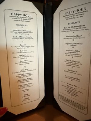 Menu photo 2 Hyde Park Prime Steakhouse Sarasota, FL