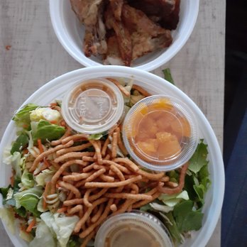 Calif Chicken Cafe - Small Chinese chicken salad with free chicken ;) - Salad Near Me - Venice, California Calif Chicken Cafe - Small Chinese chicken salad with free chicken ;) - Salad Near Me - Venice, California