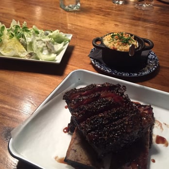 Meatmaiden - Beef ribs, Mac and cheese and iceberg lettuce. Amazing meal. - Bars Near Me - Melbourne, VIC