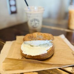 Daily Brew Coffee House Bakery & Roastery - Cinnamon Raisin Bagel