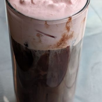 Java House - Valentine's Strawberry Latte Cold Brew - Coffee & Tea Near Me - Fishers, Indiana