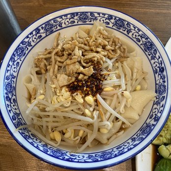 Northern Cafe - Oil Spill Noodle with pork - Chinese Near Me - Gardena, California Northern Cafe - Oil Spill Noodle with pork - Chinese Near Me - Gardena, California