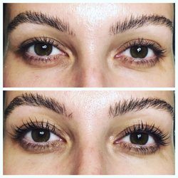 Olivia Vail - Now offering Keratin lash lifts! Beautiful before and after. She does not have any mascara on those lashes!