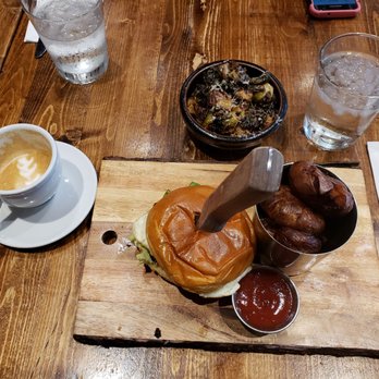 Scratch Kitchen - Another view of the BC burger - Breakfast & Brunch Near Me - Honolulu, Hawaii Scratch Kitchen - Another view of the BC burger - Breakfast & Brunch Near Me - Honolulu, Hawaii