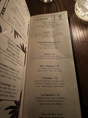 Menu photo 7 Sparrow Chicago, IL