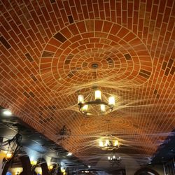 El Toro Mexican Restaurant - Ceiling Halloween decor