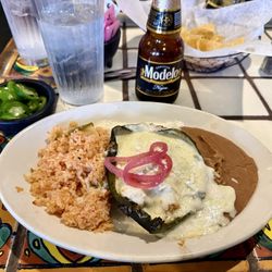 Chicken chile rellano
