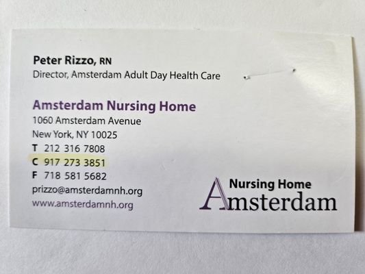 Amsterdam Nursing Home by null