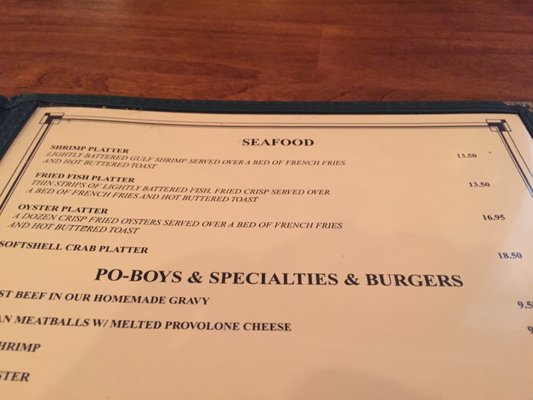Menu photo 3 Janie Brown's Restaurant Lacombe, LA