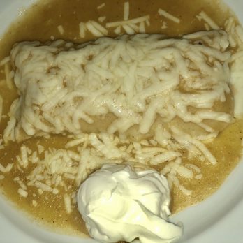 El Cazador - Green Chicken Enchilada - Mexican Near Me - Modesto, California