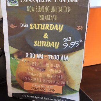 CakeWalk Edison - Indian Near Me - Edison, New Jersey