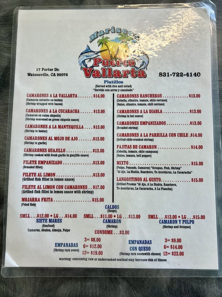 Mariscos Puerto Vallarta