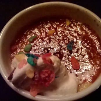 The York - Dining Week Cereal Milk Creme Brule - New American Near Me - Syracuse, New York The York - Dining Week Cereal Milk Creme Brule - New American Near Me - Syracuse, New York