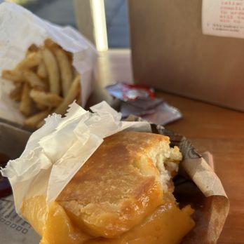 Bird Bird Biscuit - Gluten Free Little Dipper (grilled cheese) - Breakfast & Brunch Near Me - Austin, Texas