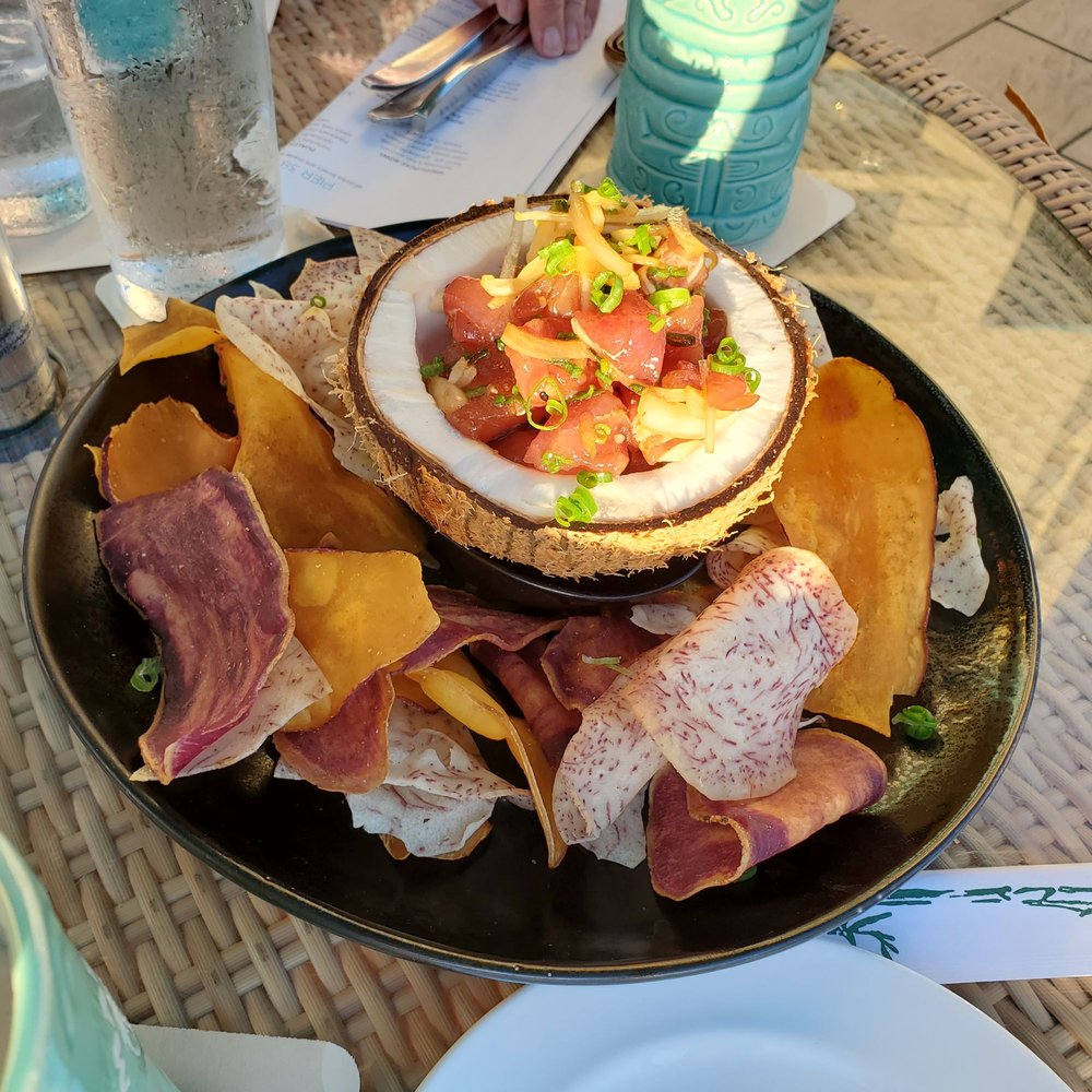 SHOR - Ahi Poke Coconut Apptzr - Breakfast & Brunch Near Me - Honolulu, Hawaii SHOR - Ahi Poke Coconut Apptzr - Breakfast & Brunch Near Me - Honolulu, Hawaii