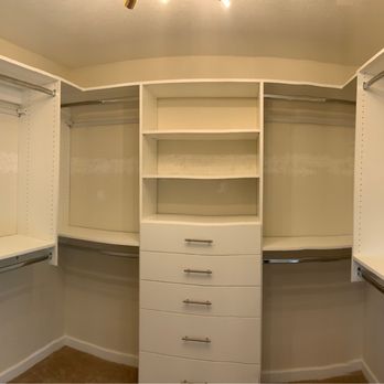 Custom Closet Systems - Pano shot of remodeled guest closet - Home Organization Near Me - Las Vegas, Nevada