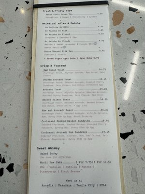 Menu photo 1 Fika Fika Coffee Los Angeles, CA Menu photo 1 Fika Fika Coffee Los Angeles, CA