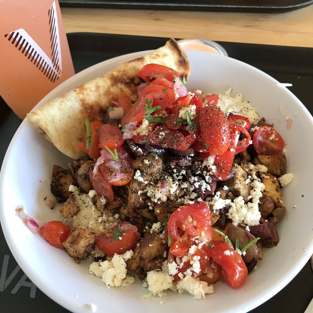 CAVA - Delicious long grain rice with chicken - Mediterranean Near Me - Richmond, Virginia CAVA - Delicious long grain rice with chicken - Mediterranean Near Me - Richmond, Virginia