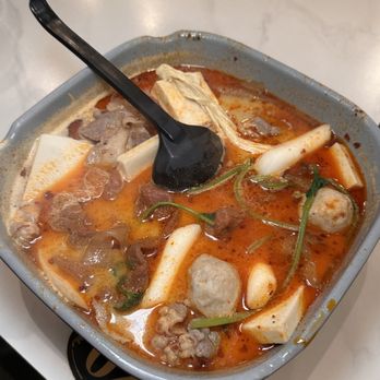 YGF Malatang - Medium spicy classic herbal beef bone broth - Chinese Near Me - Chino Hills, California