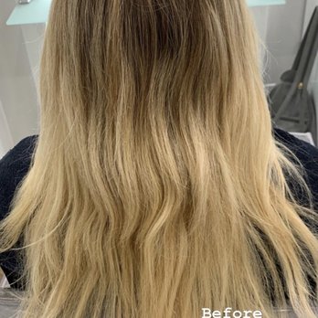 Davida Salon - Before/ after pictures Full head of highlights - cool toned - Hair Extensions Near Me - New York, New York Davida Salon - Before/ after pictures Full head of highlights - cool toned - Hair Extensions Near Me - New York, New York