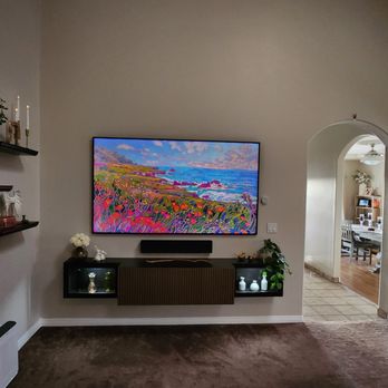 Pavey's Handyman Solutions - New 89 inch TV hung with entertainment center build.
Handyman in Temecula! - Handyman Near Me - Hemet, California Pavey's Handyman Solutions - New 89 inch TV hung with entertainment center build.
Handyman in Temecula! - Handyman Near Me - Hemet, California