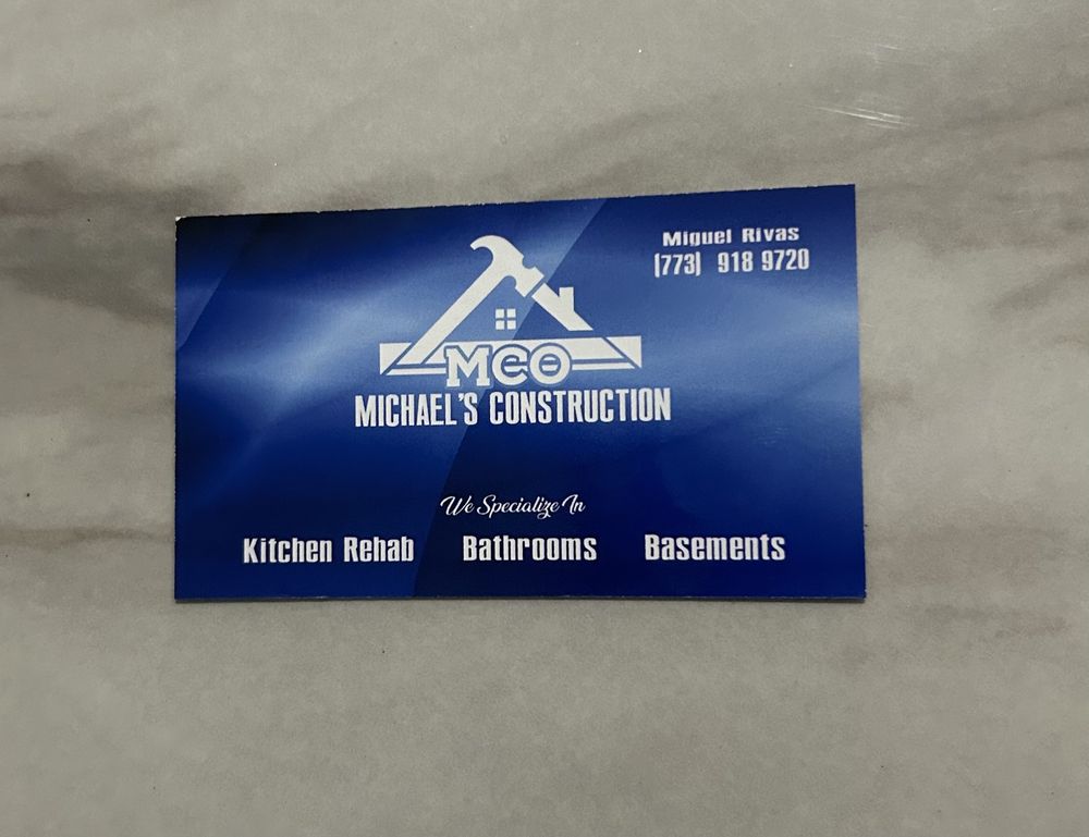 MCO MICHAEL’S CONSTRUCTION Chicago, Illinois General Contractors