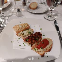Crostini Sampler Crostini Sampler
