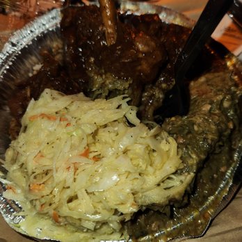 Gee’s Caribbean Restaurant - White rice, calallo, coleslaw and stew chicken from Gee's Caribbean Restaurant. Soooooo guuud! - Caribbean Near Me - Brooklyn, New York Gee’s Caribbean Restaurant - White rice, calallo, coleslaw and stew chicken from Gee's Caribbean Restaurant. Soooooo guuud! - Caribbean Near Me - Brooklyn, New York