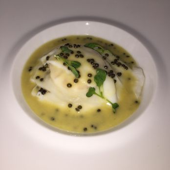 La Mer - Roasted Scallop, Cuttlefish Leaf, Caviar Butter Sauce - French Near Me - Honolulu, Hawaii La Mer - Roasted Scallop, Cuttlefish Leaf, Caviar Butter Sauce - French Near Me - Honolulu, Hawaii