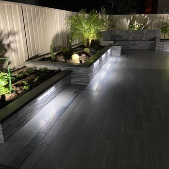 H&E Landscaping - planters with plants in them - Landscaping Near Me