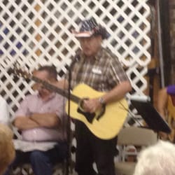 Belhaven Mainstreet Landing - This gentleman just stopped in and pulled out his guitar