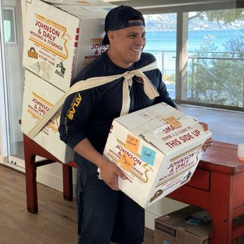 Johnson & Daly Moving and Storage - Moving 3 boxes at a time ! This is real service ! - Movers Near Me - San Rafael, California Johnson & Daly Moving and Storage - Moving 3 boxes at a time ! This is real service ! - Movers Near Me - San Rafael, California
