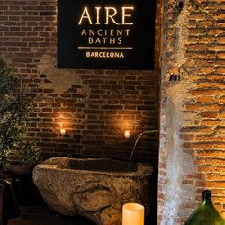 Aire Ancient Baths - Front entrance. (No other photography is allowed and they're strict just leave your phone in the locker. Lol)