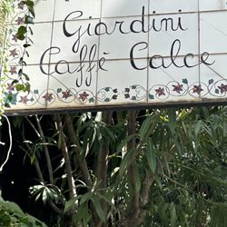 Giardini Calce - Outside of restaurant