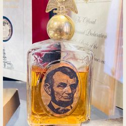 Most Wanted Antiques - Abe liquor decanter.