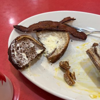 The Red Arrow Diner - Burnt bacon and a butter sandwich. - Diners Near Me - Nashua, New Hampshire The Red Arrow Diner - Burnt bacon and a butter sandwich. - Diners Near Me - Nashua, New Hampshire
