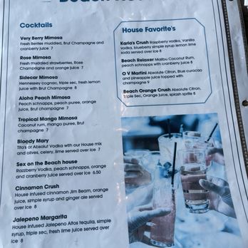 Karla’s Beach House - Drink menu! Great options! - American Near Me - Norfolk, Virginia Karla’s Beach House - Drink menu! Great options! - American Near Me - Norfolk, Virginia
