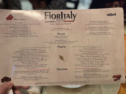 Menu photo 4 FiorItaly Trattoria Medford, MA Menu photo 4 FiorItaly Trattoria Medford, MA