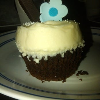 Influx - Chocolate cupcake with butter cream frosting - Coffee & Tea Near Me - San Diego, California Influx - Chocolate cupcake with butter cream frosting - Coffee & Tea Near Me - San Diego, California